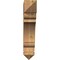 Ekena Millwork Olympic Arts & Crafts Smooth Bracket, Western Red Cedar, 5 1/2"W x 28"D x 28"H BKT06X28X28OLY03SWR - alternate 2